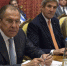 Глава МИД РФ Сергей Лавров, госсекретарь США Джон Керри и глава МИД Саудовской Аравии Адель аль-Джубейр (слева направо) во время министерской встречи по Сирии. Фото: Александр Щербак/ТАСС - Комсомольская правда