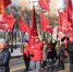 Республика Хакасия. В Абакане состоялись демонстрация и митинг, посвященный 99-ой годовщине Великой Октябрьской Социалистической Революции - Crimea.Kz