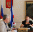Министр культуры Крыма провела рабочую встречу с директором Алупкинского дворцово-паркового музея-заповедника - Минкультуры Республики Крым
