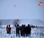 Обломки самолета спасатели обнаружили в Раменском районе Подмосковья Фото: Виктор ГУСЕЙНОВ