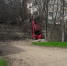 В Симферополе машину "припарковали" вертикально - Первый Крымский