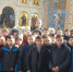 Урок в храме св. Феодора Ушакова для учащихся 5-х классов Новофедоровской школы-лицея - Симферопольская и Крымская епархия
