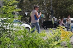 Трава у дома