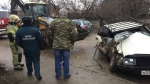 В Симферополе экскаватор протаранил легковушку: есть пострадавшие, - ФОТО