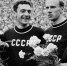 Cеребряный призёр Игр XV Олимпиады в Хельсинки-1952 в эстафете 4х100 м сборная ССCР, крайний справа Борис Токарев. - Крымская правда