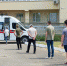Призывники соблюдают социальную дистанцию Фото: Михаил ПАТЛИС - Комсомольская правда