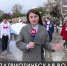 На набережной Ялты проходит шествие с флагом России - Crimea-news.com