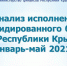 Расходы консолидированного бюджета Крыма выросли по сравнению с прошлым годом более чем на 1,3 млрд рублей – Ирина Кивико - Министерство финансов