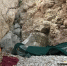 Камень упал на палатку туристов на пляже в Севастополе - Crimea-news.com