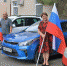 Зоя Карлюга, Елена Крестьянинова и Валерий Хаситошвили приняли участие в акции «Флаг России» - Crimea-news.com
