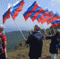 Активисты Народного фронта в Крыму подняли государственный флаг над Кр... - ОНФ в Республике Крым