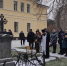 На территории Крымского медицинского колледжа торжественно открыли памятный знак Александру Таранову -  Белозерову - Минздрав Крыма