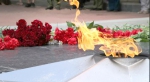 Пламя памяти о войне.