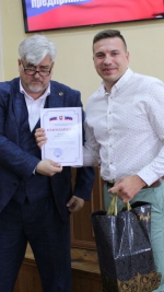 Руководители города поздравили с профессиональным праздником предпринимателей.