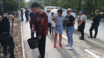 В городе прошел субботник