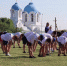 Жители Мазанки вышли на общую зарядку - Crimea-news.com