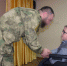 Росгвардеец в Крыму встретился с воспитанниками специальной коррекционной школы - Росгвардия