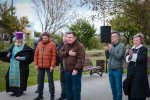 В Симферопольском районе открыли общественное пространство после благоустройства