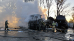 Пожар в Симферополе тушит 41 человек