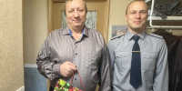 Сотрудники УИИ поздравили ветерана УИС с профессиональным праздником - УФСИН по Республике Крым