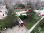 Условное возгорание в больнице Армянска