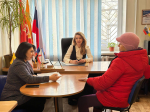Депутат Государственного Совета Республики Крым Виктория Билан провела очередной прием граждан в г. Саки