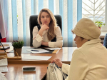 Депутат Государственного Совета Республики Крым Виктория Билан провела очередной прием граждан в г. Саки