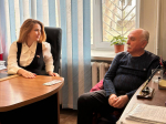 Депутат Государственного Совета Республики Крым Виктория Билан провела очередной прием граждан в г. Саки