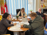 Депутат Государственного Совета Республики Крым Виктория Билан провела очередной прием граждан в г. Саки