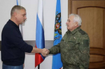 Леонид Ивлев проконтролировал работы по возведению в Феодосии стелы «Город воинской славы»