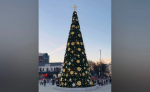 На главной городской елке Симферополя зажгли огни