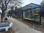 В Евпатории устанавливают 6 новых остановок