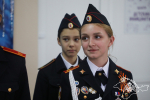 Представители Росгвардии поздравили подшефных учащихся с наступающим Новым годом