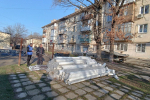 В Джанкое по Народной программе проходит ремонт кровли многоквартирных домов