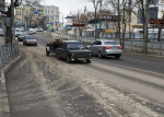 В Симферополе грузовик растерял бетон: владельца могут оштрафовать на 100 тысяч рублей
