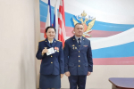 Личному составу ИК-2 вручили первые офицерские звания и ведомственные награды