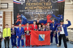 У севастопольцев – 23 медали на чемпионате и первенстве ЮФО по универсальному бою в Краснодарском крае