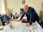 Валерий Коваленко посетил социальные объекты  в Евпатории, находящиеся в стадии строительства и реконструкции