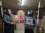 Симферопольские кадеты пожарно-спасательного профиля поздравили бойцов СВО