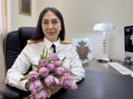 В проекте "Красавица в погонах" - следователь Маня Мандрыка