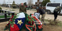Могилу военкора Александра Федорчака в Крыму восстановили после поджога - Комсомольская правда