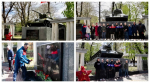 В день освобождения Симферополя от немецко-фашистских захватчиков директор Александр Гайдаш и работники футбольного клуба "Таврия" вместе с фанатами возложили цветы к танку-памятнику освободителям города!