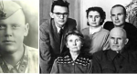 Леонид Гайдай на фронте и с родителями, братом и сестрой.