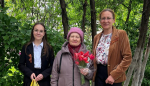 Акция «Эстафета памяти» в библиотеке №22