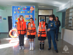 О безопасности на водных объектах крымским школьникам