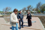 В Николаевке Симферопольского района продолжается благоустройство набережной по Народной программе