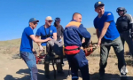 Девушку, упавшую с велосипеда, спасли в горах под Судаком