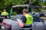За неправильную парковку в Севастополе за неделю эвакуировали почти 50 авто