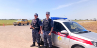 В Сакском районе росгвардейцы задержали подозреваемого в угоне автомобиля - Росгвардия
