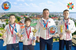 У крымских борцов-классиков – три медали на Всемирных играх юных соотечественников в Выборге